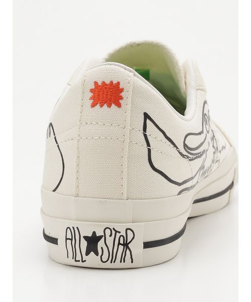 CONVERSE（コンバース）の「【CONVERSE】33702550 ONE STAR CANVAS / DAISUKE KONDO（スニーカー・レディース・ホワイト・24.5/24/23.5/23）」の6枚目の写真