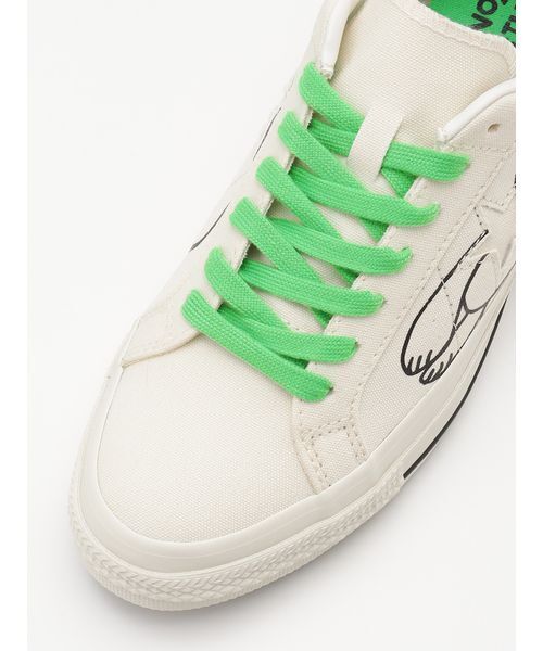 CONVERSE（コンバース）の「【CONVERSE】33702550 ONE STAR CANVAS / DAISUKE KONDO（スニーカー・レディース・ホワイト・24.5/24/23.5/23）」の5枚目の写真