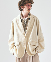 417 EDIFICE | ガーメントウォッシュ シャツジャケット(テーラードジャケット)