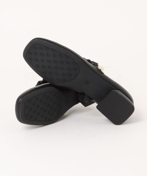 VIBGYOR（ヴィブジョー）の「【DUSTO】"レディース ギャザーストラップ パンプス"(MA)（パンプス・レディース・ベージュ/ベージュ系その他/ブラック・24/23.5/23）」の5枚目の写真