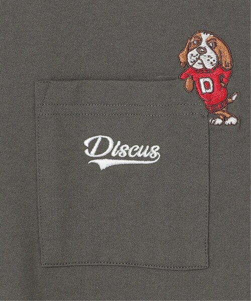 notch.（ノッチ）の「DISCUS ATHLETIC ディスカス アスレティック ワンポイント刺繍Tシャツ（Tシャツ/カットソー・レディース・ブラック/ホワイト/ダークネイビー/グレー・M）」の17枚目の写真
