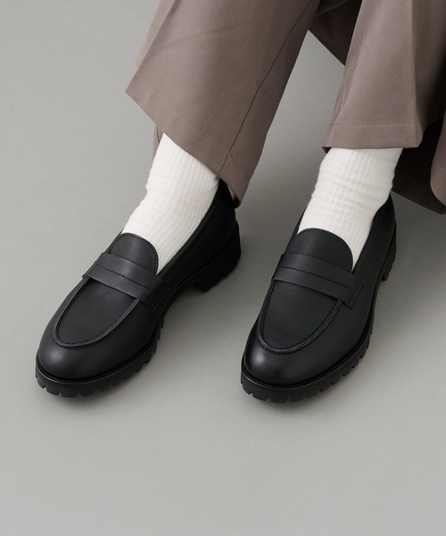 PADRONE(パドローネ)の「【PADRONE】TK8759-2303 ローファー(ローファー・メンズ・ブラック・41/40/42)」の6枚目の写真