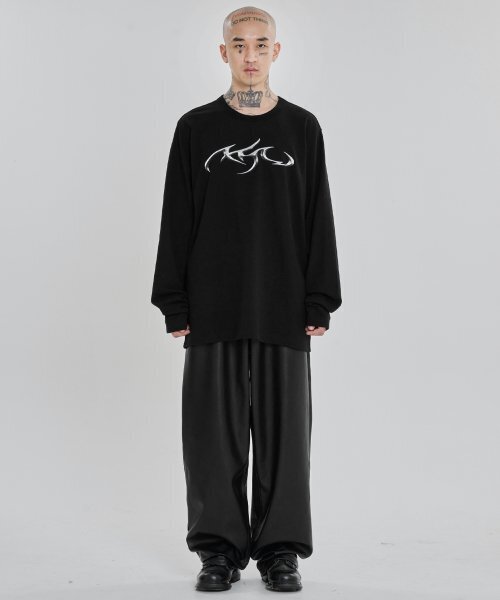 AJOBYAJO（アジョバイアジョ）の「[PBA] Tribal AJO Long Sleeves T-Shirt [BLACK]（Tシャツ/カットソー・レディース・その他・M/L/XL）」の5枚目の写真