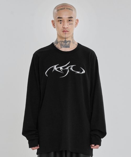 AJOBYAJO（アジョバイアジョ）の「[PBA] Tribal AJO Long Sleeves T-Shirt [BLACK]（Tシャツ/カットソー・レディース・その他・M/L/XL）」の6枚目の写真