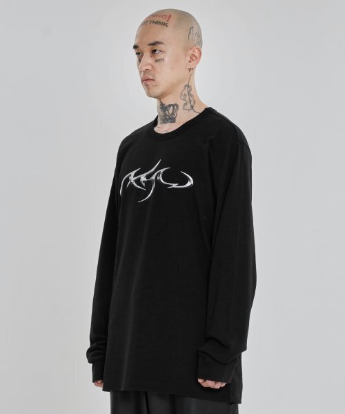 AJOBYAJO（アジョバイアジョ）の「[PBA] Tribal AJO Long Sleeves T-Shirt [BLACK]（Tシャツ/カットソー・レディース・その他・M/L/XL）」の7枚目の写真