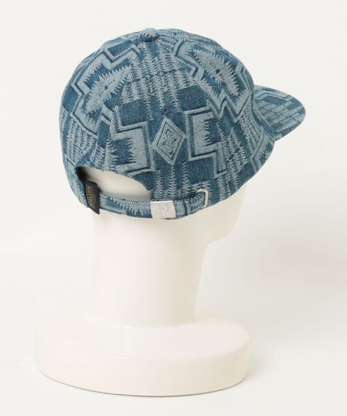 PENDLETON(ペンドルトン)の「【PENDLETON/ペンドルトン】PWM HDJQ Denim Cap(キャップ・レディース・インディゴブルー・FREE)」の2枚目の写真