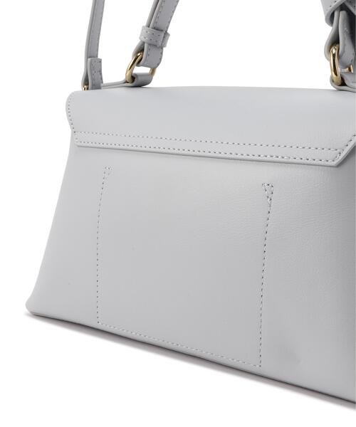 EDIT COLOGNE(エディットコロン)の「ノットワンハンドルトートバッグ(ショルダーバッグ・レディース・ブラウン系その他/オフホワイト/ブルー・フリ-)」の10枚目の写真