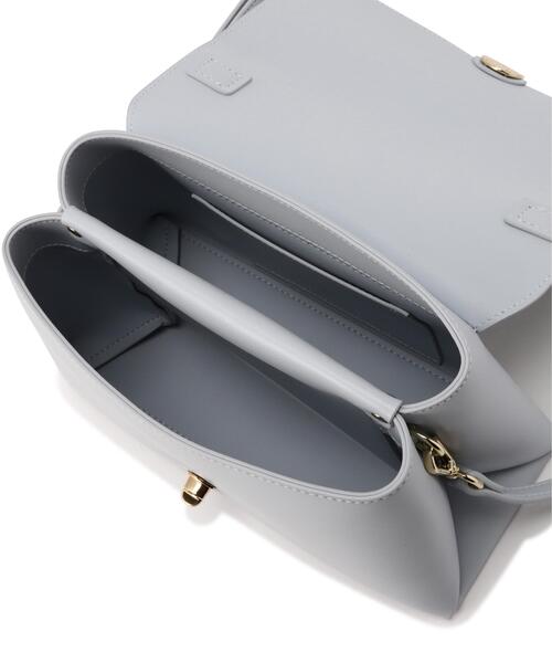 EDIT COLOGNE(エディットコロン)の「ノットワンハンドルトートバッグ(ショルダーバッグ・レディース・ブラウン系その他/オフホワイト/ブルー・フリ-)」の12枚目の写真