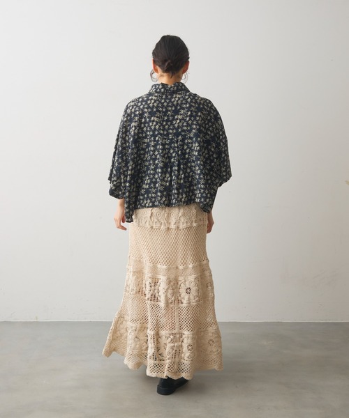 Crisp（クリスプ）の「クロシェロングスカート（スカート・レディース・ナチュラル・FREE）」の6枚目の写真