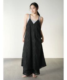 Leavers lace cami onepiece