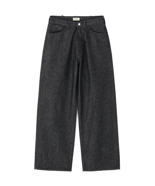 Toironier(トワロニエ)の「Toironier/トワロニエ/5Pocket Denim Pants(デニムパンツ・メンズ・その他4/ナチュラル/ブラック・1/2)」の12枚目の写真
