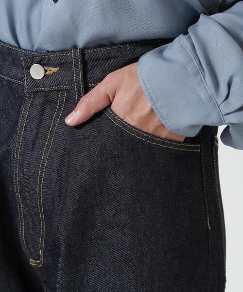 Toironier(トワロニエ)の「Toironier/トワロニエ/5Pocket Denim Pants(デニムパンツ・メンズ・その他4/ナチュラル/ブラック・1/2)」の18枚目の写真