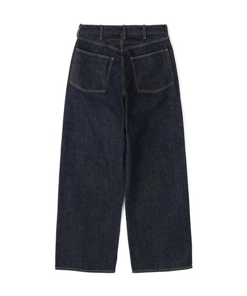 Toironier(トワロニエ)の「Toironier/トワロニエ/5Pocket Denim Pants(デニムパンツ・メンズ・その他4/ナチュラル/ブラック・1/2)」の4枚目の写真