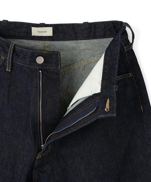 Toironier(トワロニエ)の「Toironier/トワロニエ/5Pocket Denim Pants(デニムパンツ・メンズ・その他4/ナチュラル/ブラック・1/2)」の5枚目の写真
