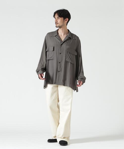 Toironier(トワロニエ)の「Toironier/トワロニエ/5Pocket Denim Pants(デニムパンツ・メンズ・その他4/ナチュラル/ブラック・1/2)」の8枚目の写真