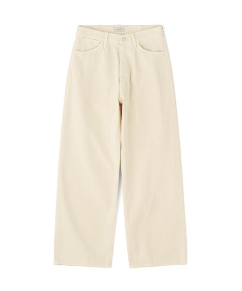 Toironier(トワロニエ)の「Toironier/トワロニエ/5Pocket Denim Pants(デニムパンツ・メンズ・その他4/ナチュラル/ブラック・1/2)」の9枚目の写真