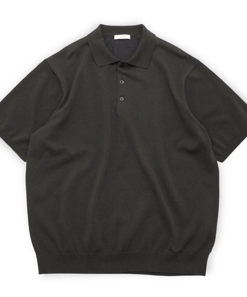 ATON（エイトン）の「【ATON/エイトン】FRESCA KNIT POLO KNIT