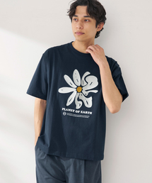 B.C STOCK | PLANET OF EARTH FLOWER EMB TEE(Tシャツ/カットソー)