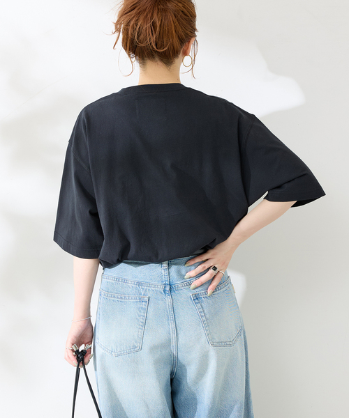 B.C STOCK(ベーセーストック)の「PLANET OF EARTH FLOWER EMB TEE(Tシャツ/カットソー・メンズ・ライトグレー/ホワイト/チャコールグレー/アイボリー・LARGE/MEDIUM)」の10枚目の写真