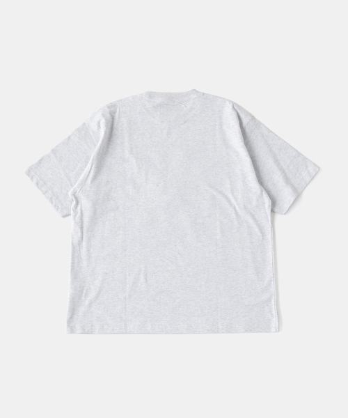 B.C STOCK（ベーセーストック）の「PLANET OF EARTH FLOWER EMB TEE（Tシャツ/カットソー・メンズ・ライトグレー/ホワイト/チャコールグレー/アイボリー・LARGE/MEDIUM）」の8枚目の写真