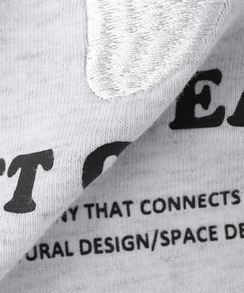 B.C STOCK（ベーセーストック）の「PLANET OF EARTH FLOWER EMB TEE（Tシャツ/カットソー・メンズ・ライトグレー/ホワイト/チャコールグレー/アイボリー・LARGE/MEDIUM）」の12枚目の写真