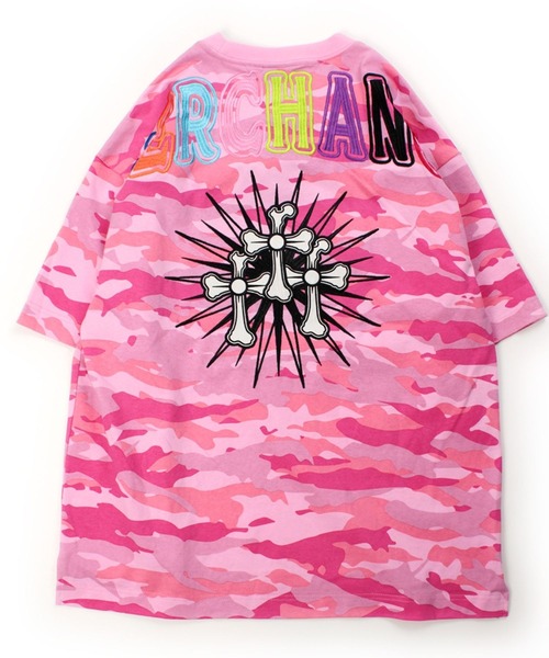 GALFY（ガルフィー）の「GALFY（ガルフィー）ガンジャパンTEE/ファイヤーピカピカTEE/おしゃぶりワンワンカラフルロゴTEE/デザインTシャツ3タイプ（Tシャツ/カットソー・メンズ・ホワイト/グレイッシュブルー/ブラック系その他2/ブラック/ブラック系その他/ピンク系その他/ホワイト系その他/ピンク・M/LL/L）」の18枚目の写真