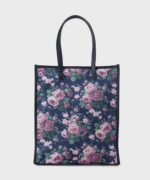 LAURA ASHLEY（ローラアシュレイ）の「エレンボロー ローズ柄 スクエアトートバッグ（トートバッグ・レディース・ブルー系5/ターコイズブルー系9/ピンク系その他・00）」の14枚目の写真