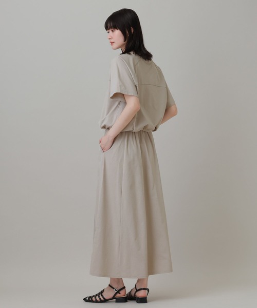 LAKOLE（ラコレ）の「＜接触冷感＞カットドロストスカート2 / 671507（スカート・レディース・サンドグレー/ブラック/セージグリーン・MEDIUM/LARGE）」の9枚目の写真