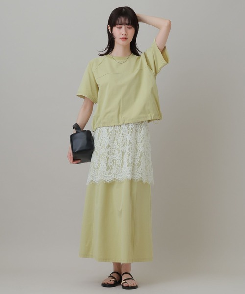 LAKOLE（ラコレ）の「＜接触冷感＞カットドロストスカート2 / 671507（スカート・レディース・サンドグレー/ブラック/セージグリーン・MEDIUM/LARGE）」の20枚目の写真