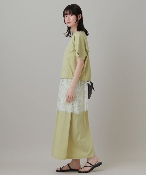 LAKOLE（ラコレ）の「＜接触冷感＞カットドロストスカート2 / 671507（スカート・レディース・サンドグレー/ブラック/セージグリーン・MEDIUM/LARGE）」の21枚目の写真