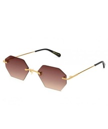 9five（ナインファイブ）の「【9FIVE】 9FIVE 40 HELIOS 24k Gold Sienna Gradation Suglansses（サングラス）」