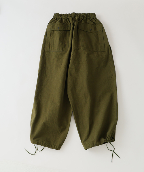 JOURNAL STANDARD J.S HOMESTEAD(ジャーナルスタンダードホームステッド)の「J.S.Homestead / コットン ヘンプ エア クルー パンツ(スラックス・メンズ・グリーン/ブラック/ホワイト・MEDIUM/LARGE)」の15枚目の写真