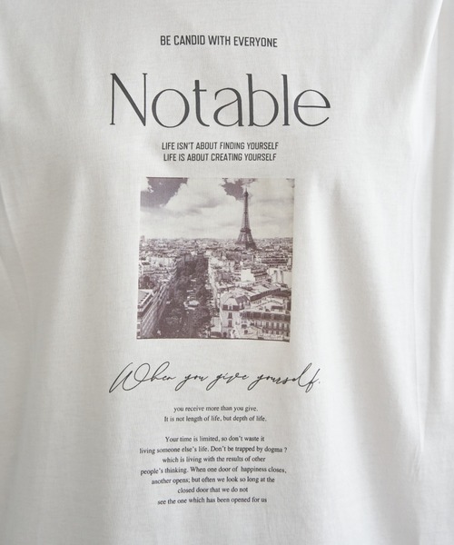 ikka(イッカ)の「冷感ロゴフォトチュニックTシャツ(Tシャツ/カットソー・レディース・ブラウン系その他/オフホワイト/ベージュ/チャコール・L/M/S)」の16枚目の写真