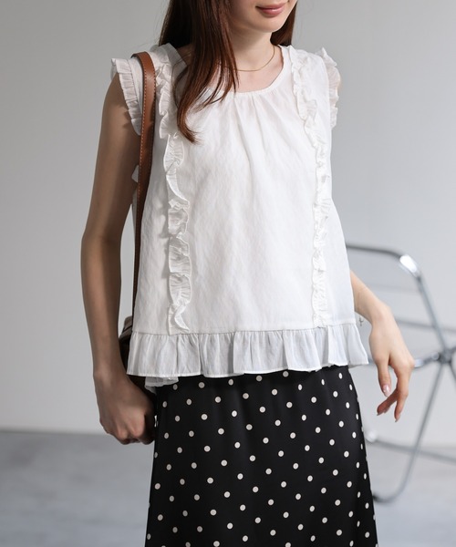 model：162cm 着用サイズ：F
