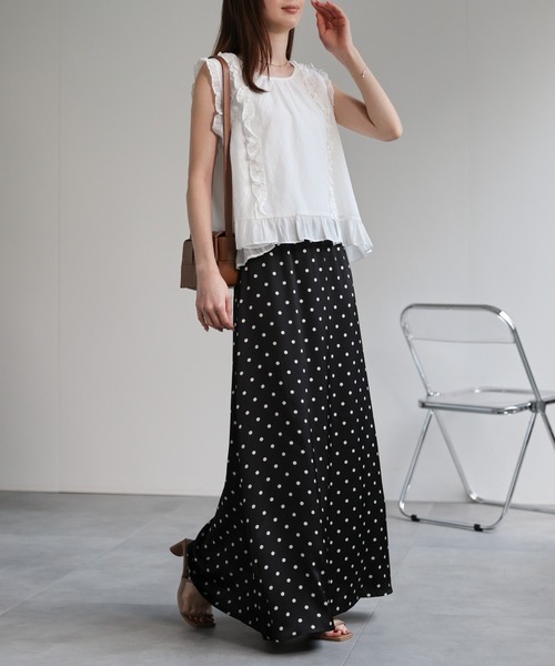 model：162cm 着用サイズ：F