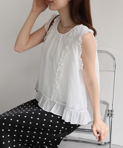 model：162cm 着用サイズ：F