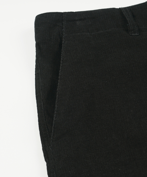 FRIZMWORKS（フリズムワークス）の「CORDUROY COMFORT SHORTS _ BLACK（その他パンツ・メンズ・その他・SMALL/MEDIUM/LARGE/X-LARGE）」の4枚目の写真