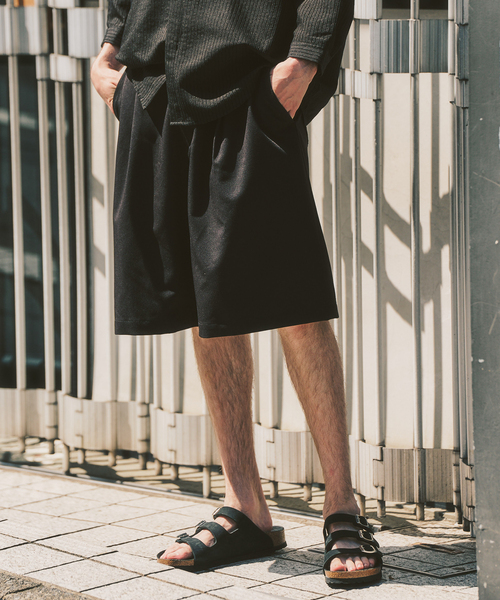 417 EDIFICE（フォーワンセブンエディフィス）の「TRワイドイージーショーツ（その他パンツ・メンズ・オリーブ/ブラック/チャコールグレー・LARGE/MEDIUM）」の15枚目の写真