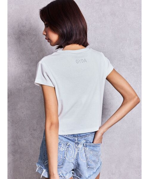 GYDA(ジェイダ)の「Coca-Cola bijou Tシャツ(Tシャツ/カットソー・レディース・ブラック/レッド/オフホワイト・FREE)」の8枚目の写真