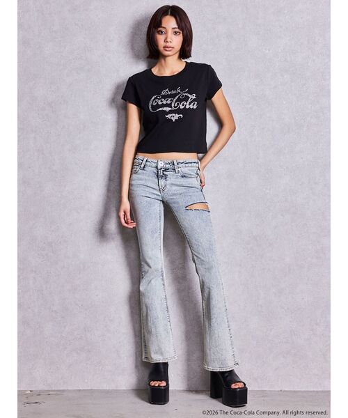 GYDA(ジェイダ)の「Coca-Cola bijou Tシャツ(Tシャツ/カットソー・レディース・ブラック/レッド/オフホワイト・FREE)」の17枚目の写真