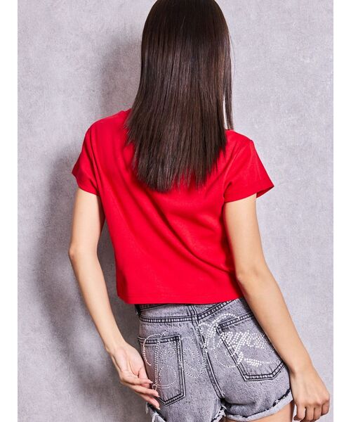 GYDA(ジェイダ)の「Coca-Cola bijou Tシャツ(Tシャツ/カットソー・レディース・ブラック/レッド/オフホワイト・FREE)」の21枚目の写真