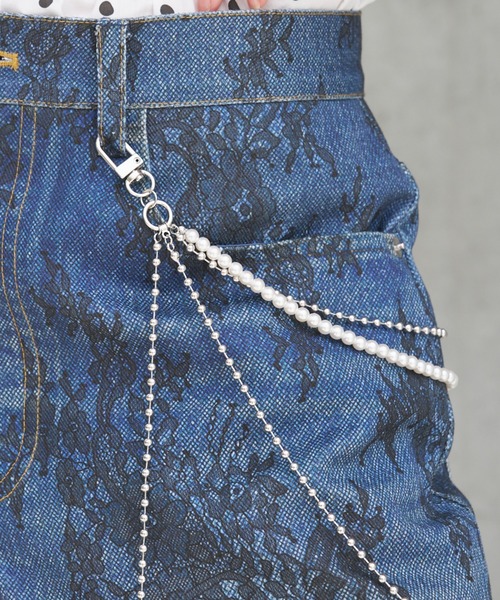 SOEMIN(ソミン)の「Jade wallet chain/ジェイドウォレットチェーン(チャーム・レディース・シルバー・FREE)」の19枚目の写真