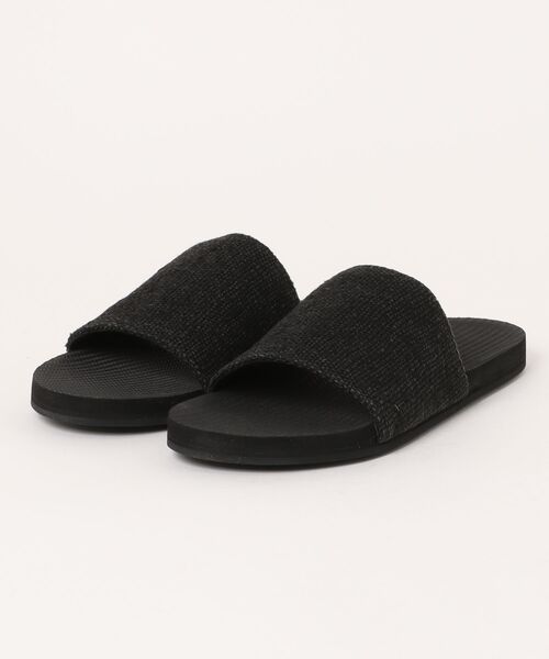 ADPOSION(アドポーション)の「Recycled Fabric by Pable Slides(サンダル・メンズ・ブラック/ネイビー/ホワイト・LARGE/X-LARGE/MEDIUM)」の1枚目の写真