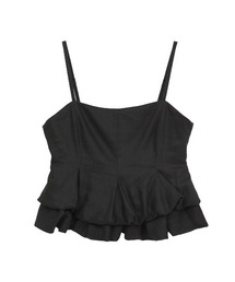 CLANE | CLANE/クラネ/BUBBLE PEPLUM CAMI TOPS(キャミソール)