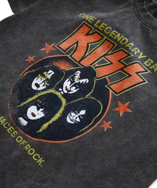 MAINBOOTH（メインブース）の「[KISS] ロックサーカスTシャツ（チャコール）（Tシャツ/カットソー・レディース・その他・1/2/3）」の5枚目の写真
