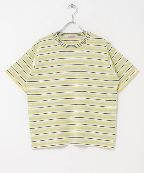 RYE TENDER(ライテンダー)の「RYE TENDER CENTRE T-SHIRTS(Tシャツ/カットソー・レディース・ベージュ系その他/レッド系その他/グレー系その他・0)」の3枚目の写真