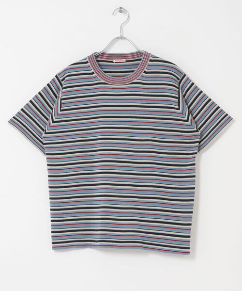 RYE TENDER(ライテンダー)の「RYE TENDER CENTRE T-SHIRTS(Tシャツ/カットソー・レディース・ベージュ系その他/レッド系その他/グレー系その他・0)」の4枚目の写真
