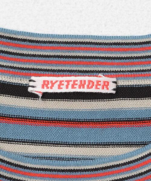 RYE TENDER(ライテンダー)の「RYE TENDER CENTRE T-SHIRTS(Tシャツ/カットソー・レディース・ベージュ系その他/レッド系その他/グレー系その他・0)」の9枚目の写真
