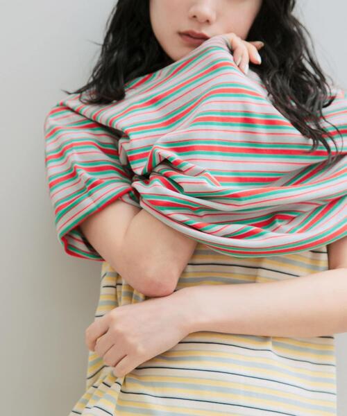 RYE TENDER(ライテンダー)の「RYE TENDER CENTRE T-SHIRTS(Tシャツ/カットソー・レディース・ベージュ系その他/レッド系その他/グレー系その他・0)」の13枚目の写真