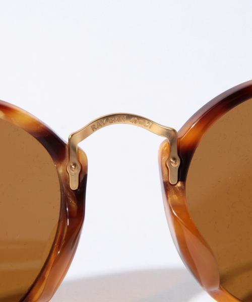 Ray-Ban(レイバン)の「◇Ray-Ban / Round(サングラス・メンズ・ブラック/ブラウン・ONE SIZE)」の12枚目の写真
